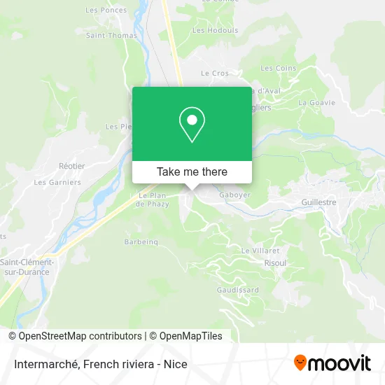 Intermarché map