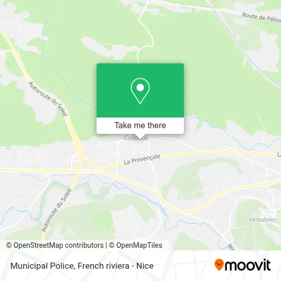 Police Municipale map