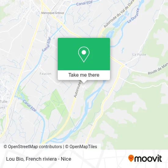 Lou Bio map