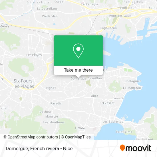 Domergue map