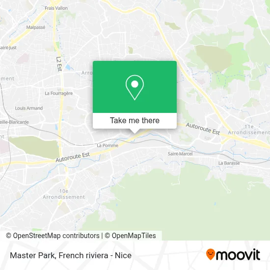 Master Park map