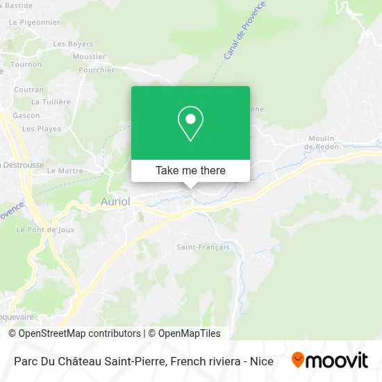 Parc Du Château Saint-Pierre map