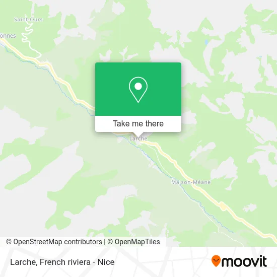 Larche map