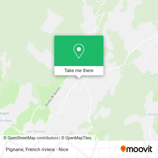 Pignane map