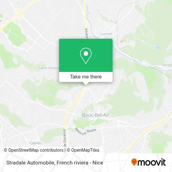 Stradale Automobile map