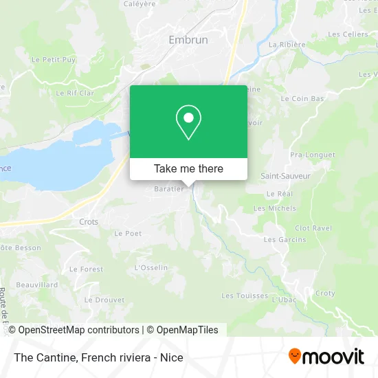 La Cantine map