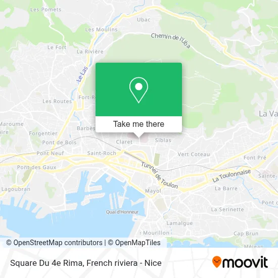 Square Du 4e Rima map