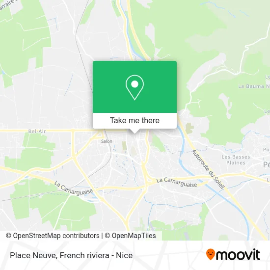 Mapa Place Neuve