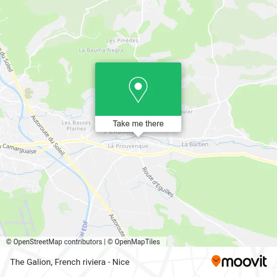 Le Galion map