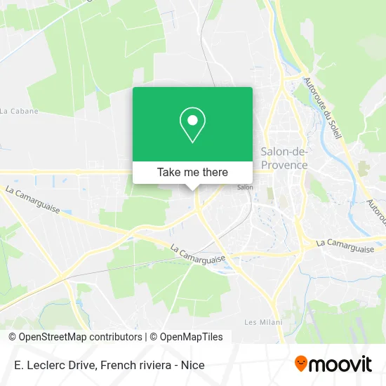 E. Leclerc Drive map