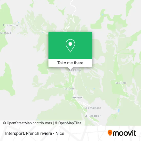 Mapa Intersport