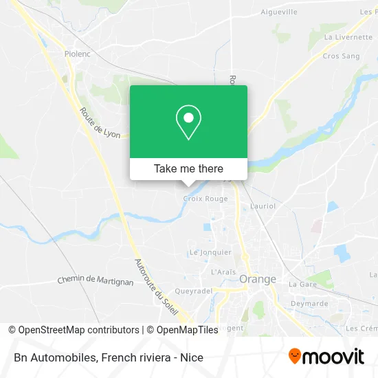 Bn Automobiles map