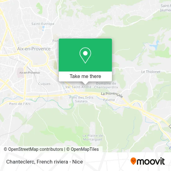 Chanteclerc map