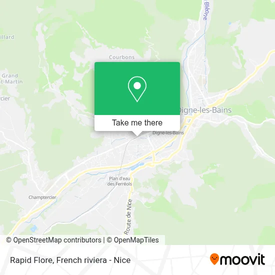 Rapid Flore map