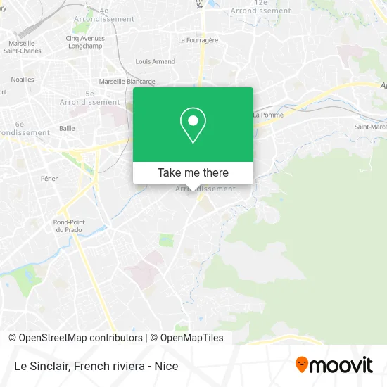 Le Sinclair map