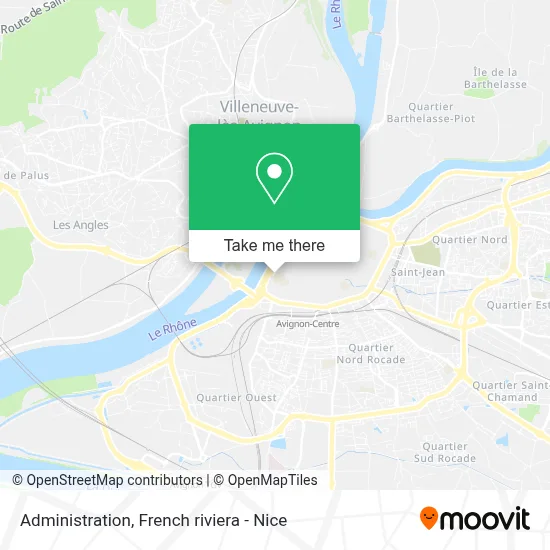 Administration map
