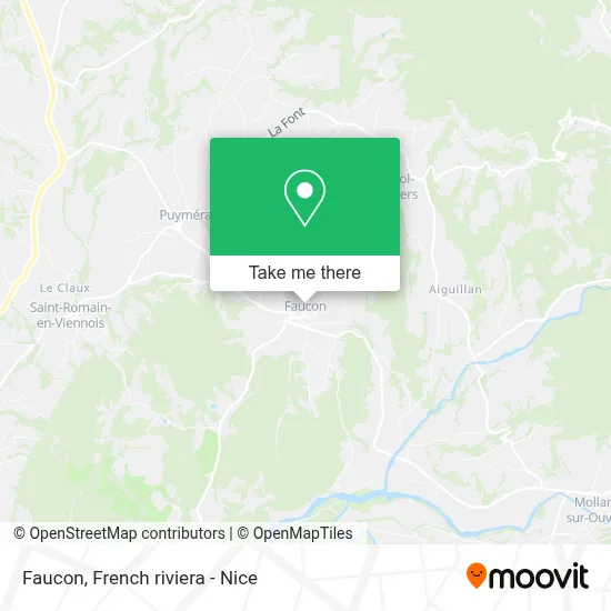 Faucon map