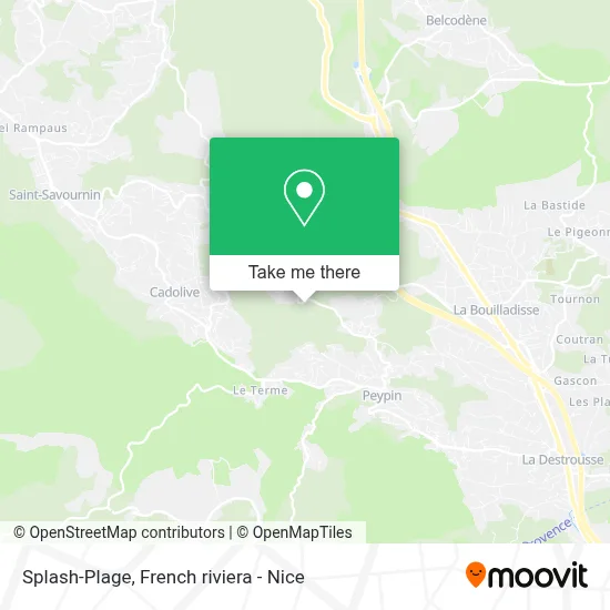 Splash-Plage map