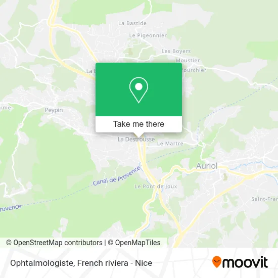 Ophtalmologiste map