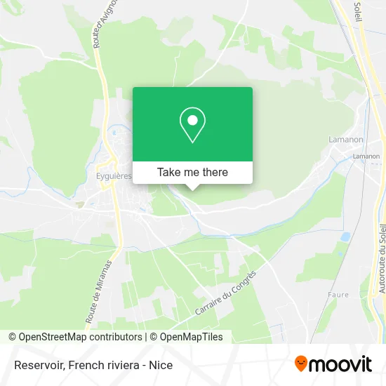 Reservoir map