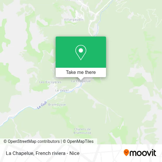 La Chapelue map
