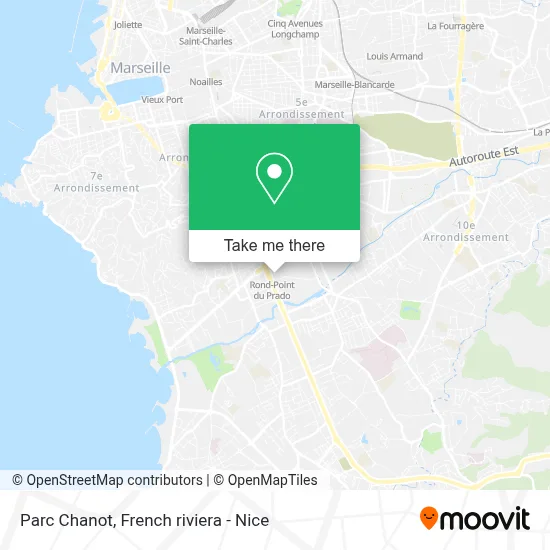 Parc Chanot map