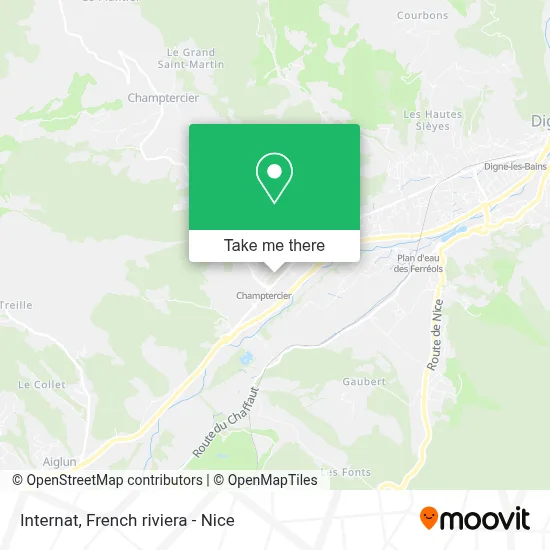 Internat map