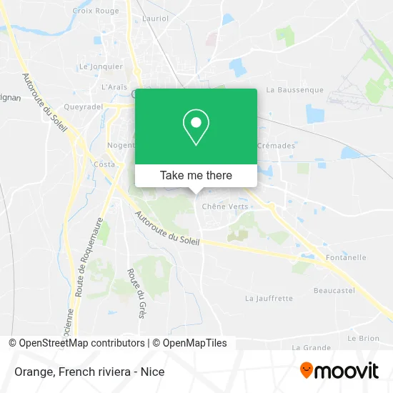 Orange map