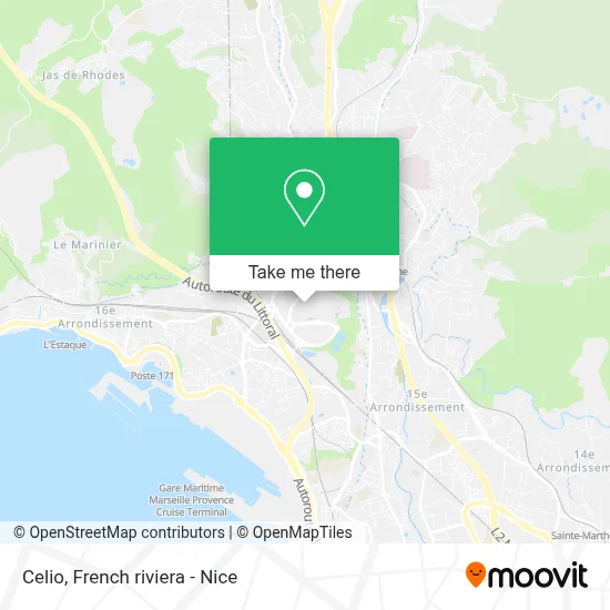 Celio map