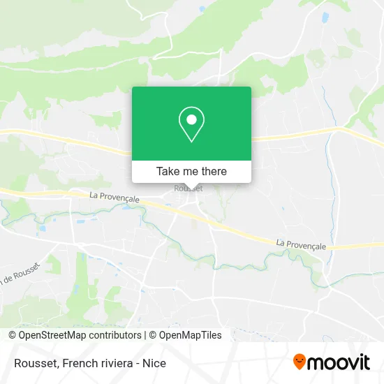 Mapa Rousset