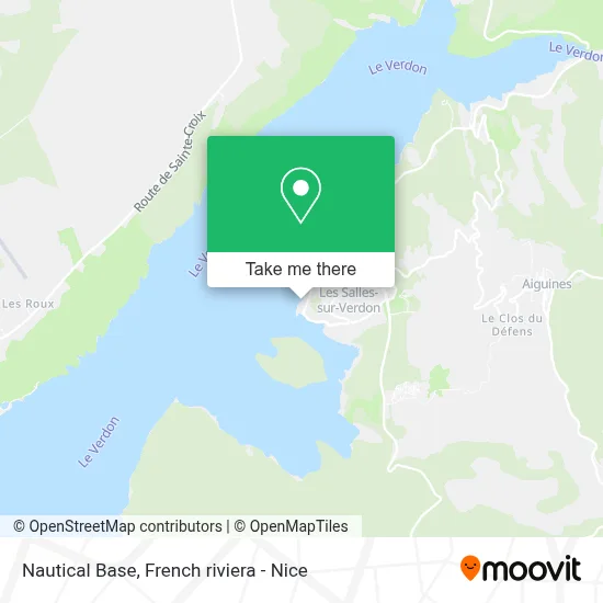 Base Nautique map
