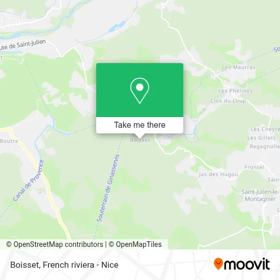 Boisset map