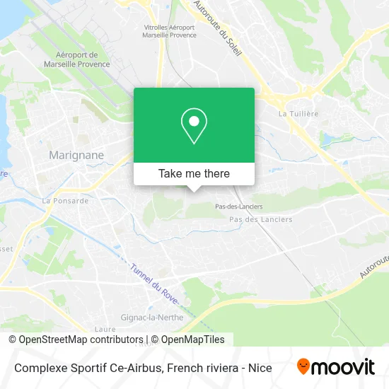 Complexe Sportif Ce-Airbus map