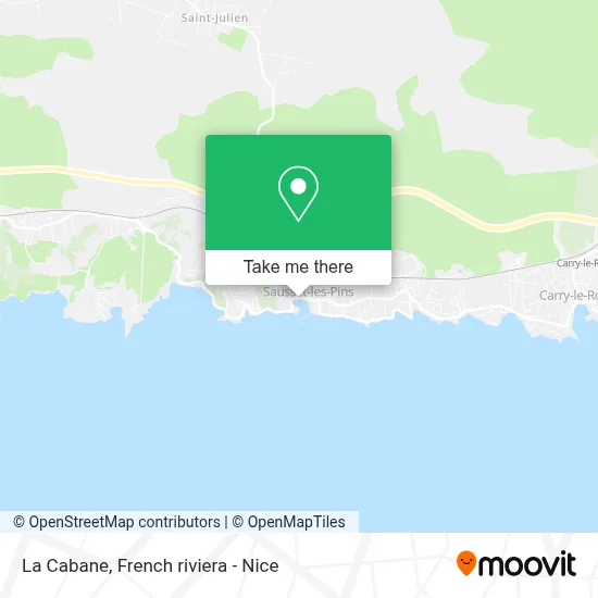 La Cabane map