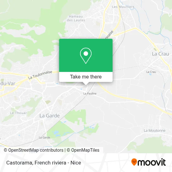 Castorama map