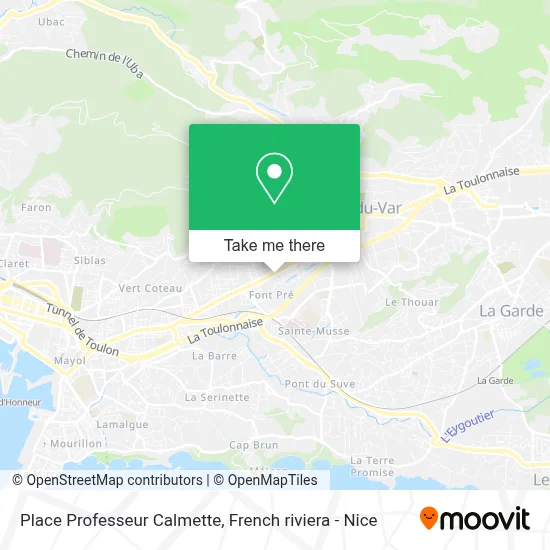 Place Professeur Calmette map