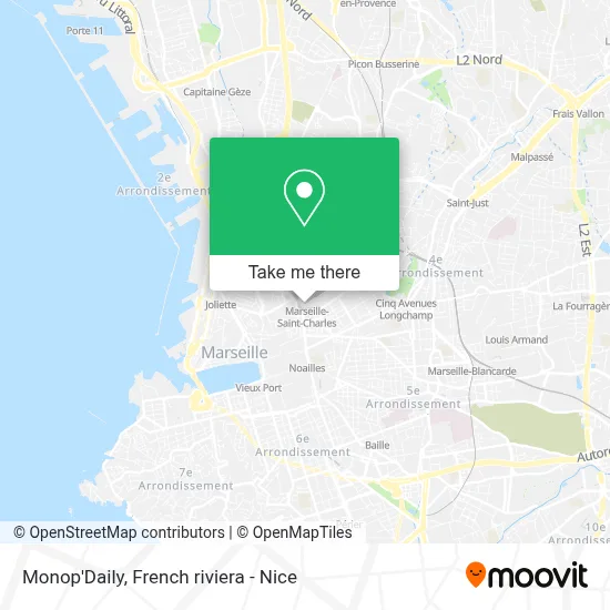 Monop'Daily map