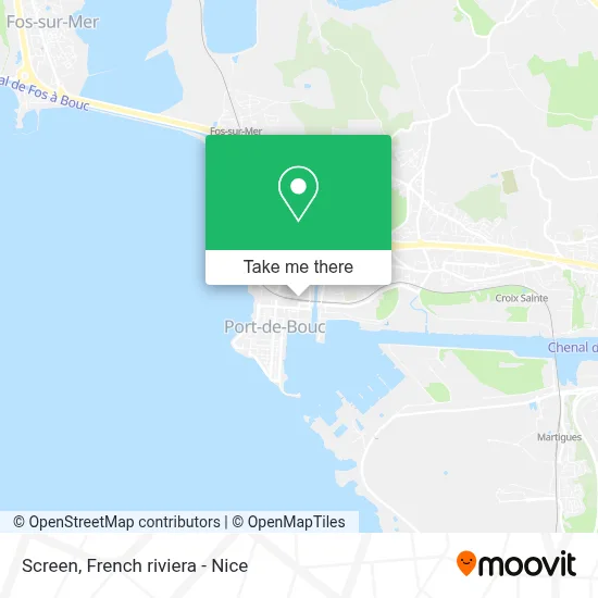 Ecran map
