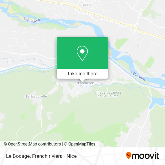 Le Bocage map
