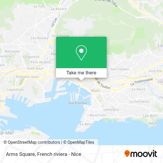 Place D'Armes map