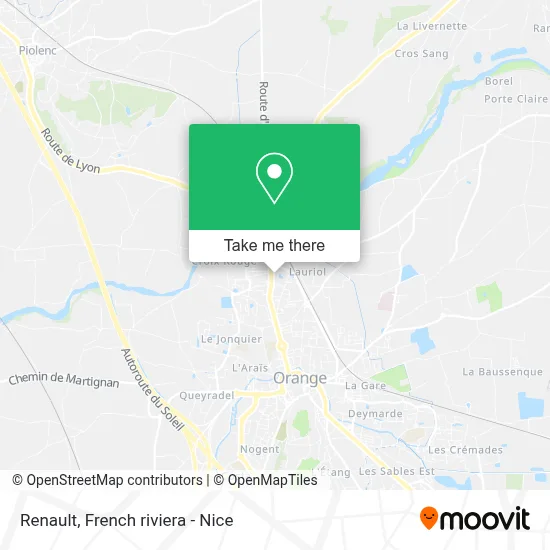 Renault map