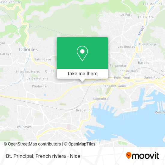 Bt. Principal map