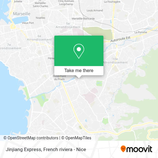 Jinjiang Express map