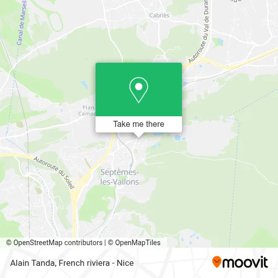 Alain Tanda map