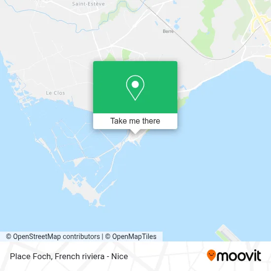 Place Foch map