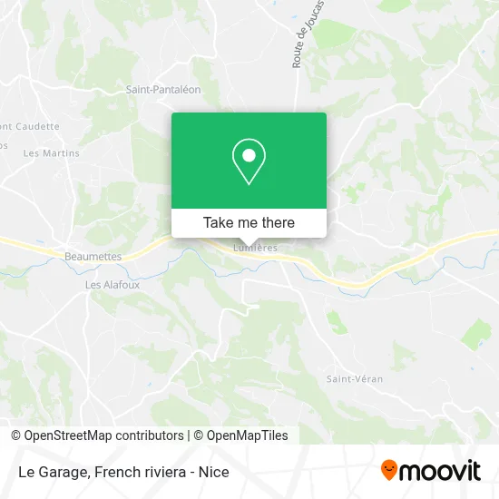 Le Garage map
