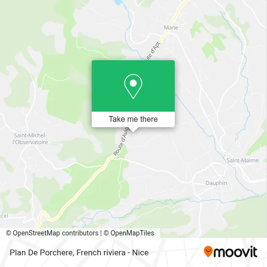 Plan De Porchere map