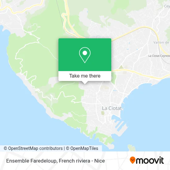 Ensemble Faredeloup map