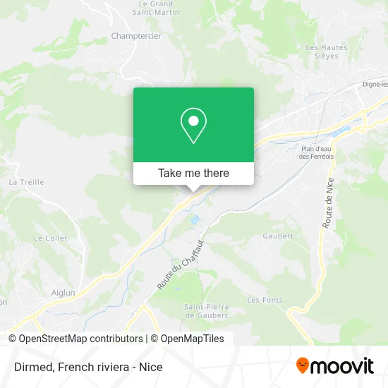 Dirmed map
