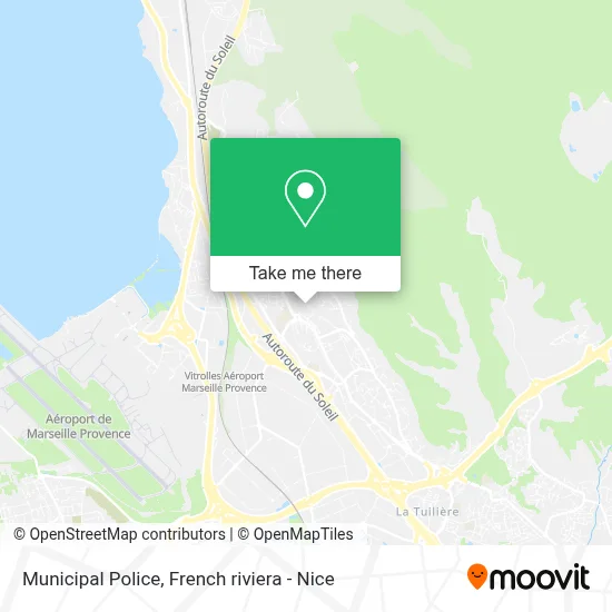 Police Municipale map